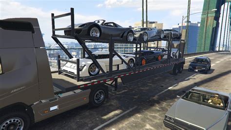 gta 5 car transport truck